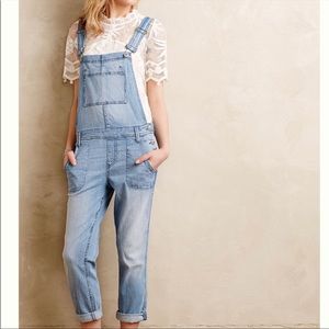 Level 99 Anthropologie ‘Esme’ Denim Overalls Large